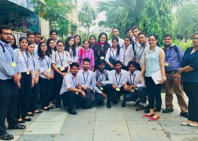 First-year MBA students visited Shahi Export