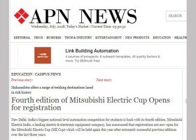 Fourth edition of Mitsubishi Electric Cup Opens for registration