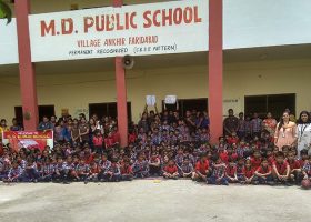 First year students of Clan Wild Cats Ankheer village