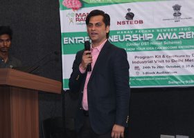 Entrepreneurship Awareness Camp at Manav Rachna