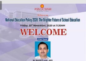 Webinar on NEP 2020 (Anurag Tripathi, Secretary, CBSE)